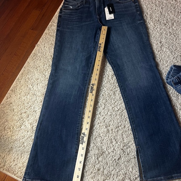 WOMENS EXPRESS MID RISE ULTRA HYPER STRETCH SZ 12/14/16 JEANS LG/SHORT NWT - Picture 14 of 14